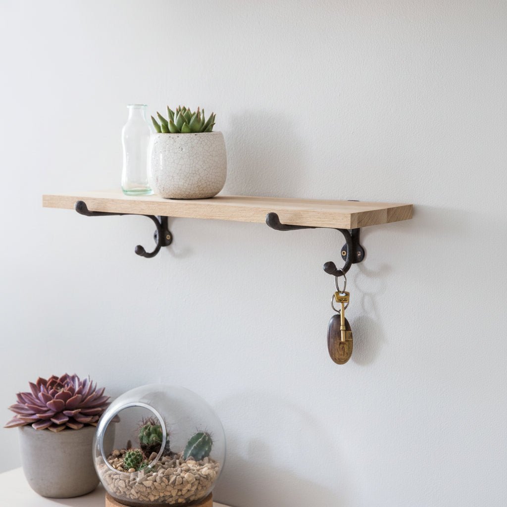 Cast Iron Bracket Shelf - Small
