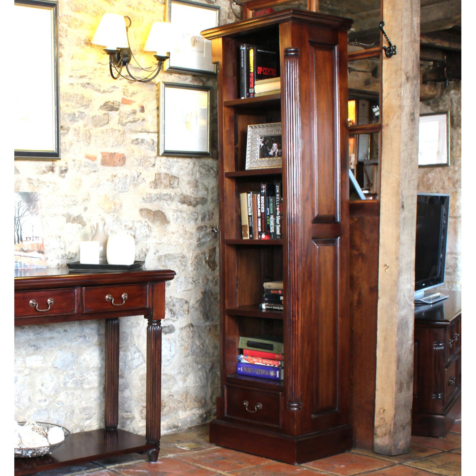 Narrow Alcove Bookcase La Roque - Image 3