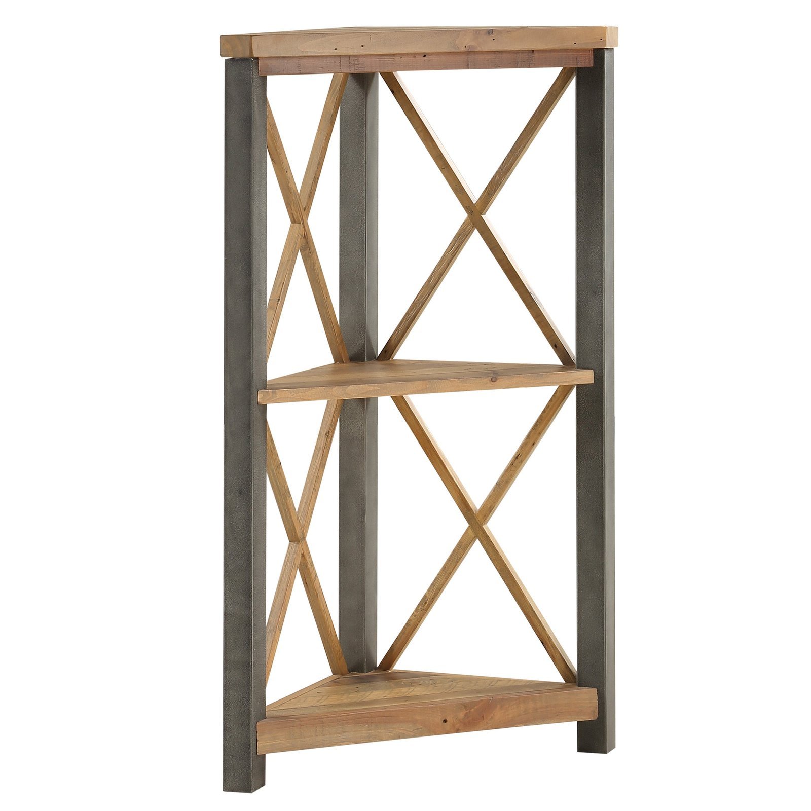 Corner Bookcase Small Urban Elegance - Image 3